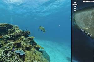 В Google Maps появились первые подводные панорамы